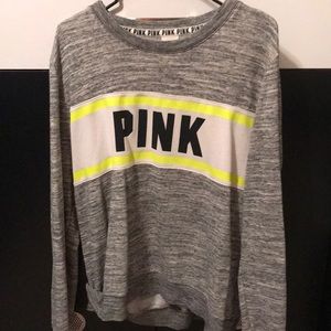 Long Sleeve PINK Crewneck